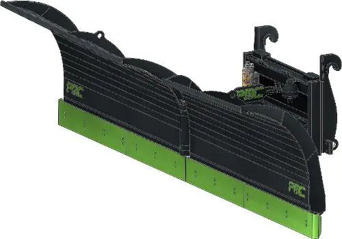 Snow blades for telescopic handler